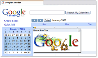 Kalendarz Google z dodatkami