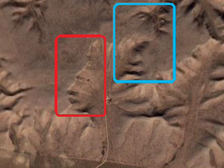 Huge Indian face spotted on Google Earth