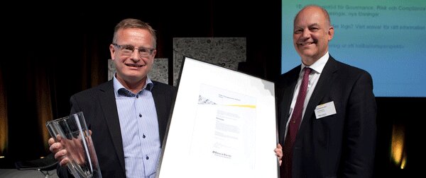 Ericsson laureatem nagrody Ernst & Young Risk Transparency Award technologie, media, marketing, reklama - 