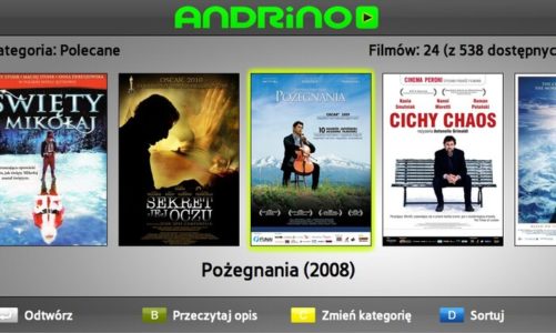 Światowe hity, nagradzane na festiwalach ambitne polskie i europejskie kino w aplikacji Andrino Play na Samsung Smart TV