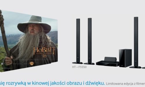 "Hobbit: Niezwykła Podróż" w prezencie z zestawami kina domowego i odtwarzaczami Samsung Smart Blu-ray