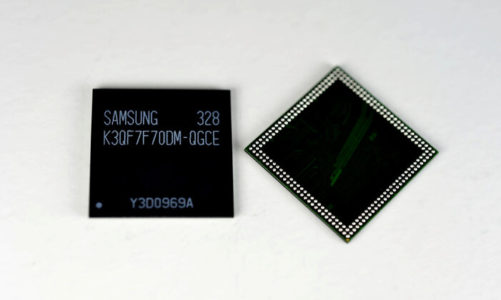 Samsung rozpoczyna produkcję najbardziej pojemnych w branży (3GB) mobilnych modułów pamięci LPDDR3 do smartfonów