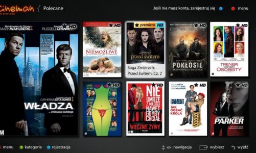 Cineman VOD w Samsung Smart TV