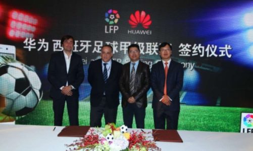 HUAWEI partnerem hiszpańskiej ekstraklasy piłkarskiej – Liga de Fútbol Profesio