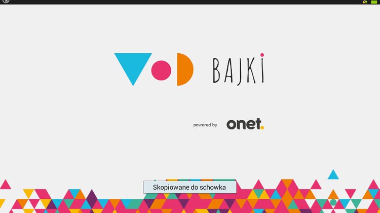Bajki i kreskówki z tabletu Samsung – po polsku, legalnie, prosto i za darmo nowe produkty, usługi, kultura, sztuka, rozrywka - Od Bolka i Lolka przez Świnkę Peppę do Supermena i setek innych kreskówek – to wszystko znajdziemy w darmowej dla użytkowników tabletów Samsung aplikacji VoD Bajki – kolejnej aplikacji VoD z portfolio Grupy Onet. Koniec marudzenia przy jedzeniu czy przed snem – bajki dla najmłodszych będą zawsze pod ręką.
