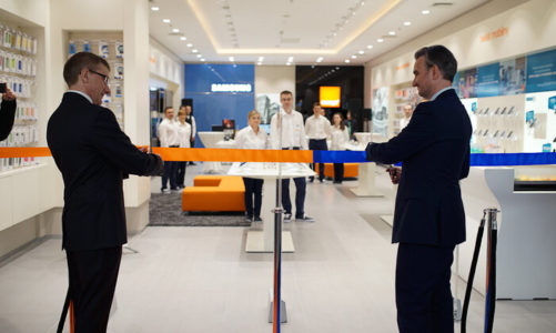 Pierwszy wspólny salon Samsung i Orange otwarty w Łodzi
