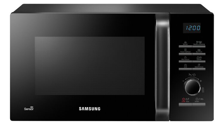 Gotowanie na chrupko – czy Twoja mikrofalówka to potrafi? technologie, towary konsumpcyjne - Najnowsza kuchenka mikrofalowa MG23H3115NK oferowana przez firmę Samsung pozwala przygotowywać dania chrupiące, smaczne i idealnie podgrzane.