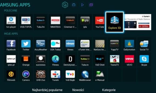 Samsung Smart TV na niepogodę