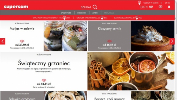 Supersam.pl wprowadza usługę e-commerce manager BIZNES, IT i technologie - Supersam.pl, lider technologii e-commerce dla branży FMCG, wprowadza funkcjonalną usługę dla sklepów i sieci detalicznych na swojej platformie click & collect. E-commerce manager zadba o atrakcyjny wygląd Twojego e-sklepu oraz tworzenie ekskluzywnych promocji online.