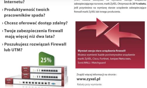 ZyXEL przedłuża program promocyjny Trade-In do końca marca