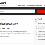Programuj w chmurze. UniCloud – nowa jakość w Polsce od Unizeto Technologies