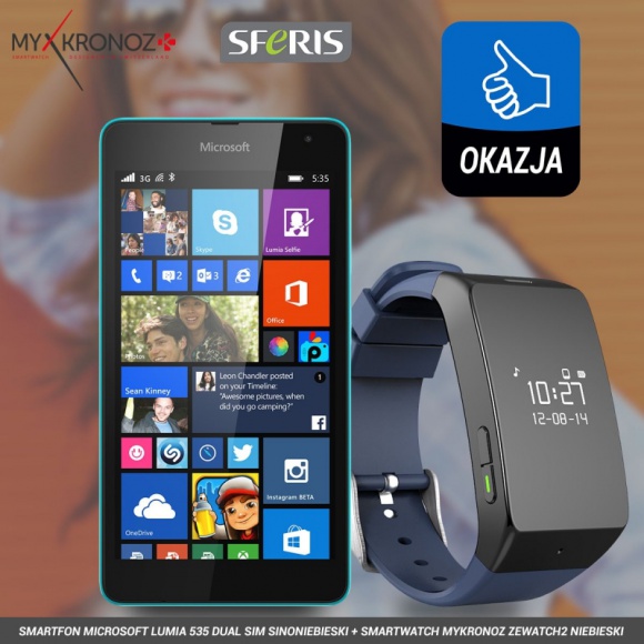 Smart zestaw z Windows Phone dostępny w sklepach Sferis
