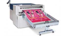 Nowy standard druku materiałów reklamowych BIZNES, IT i technologie - Wraz z nakładami finansowymi na promocję, rośnie zapotrzebowanie na duże reklamy typu indoor: plakaty, grafiki w punktach sprzedaży czy banery. Właśnie dlatego Xerox oraz Fotoba zaprezentowały rozwiązanie, które zapewni najszybsze wydruki produkcyjne materiałów promocyjnych.