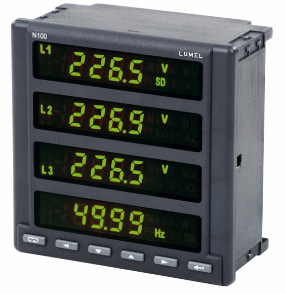 N100 - nowy miernik parametrów sieci w ofercie APS SA BIZNES, IT i technologie - Białostocka spółka Automatyka Pomiary Sterowanie SA wprowadza do obrotu nowy miernik parametrów sieci - N100 firmy LUMEL.