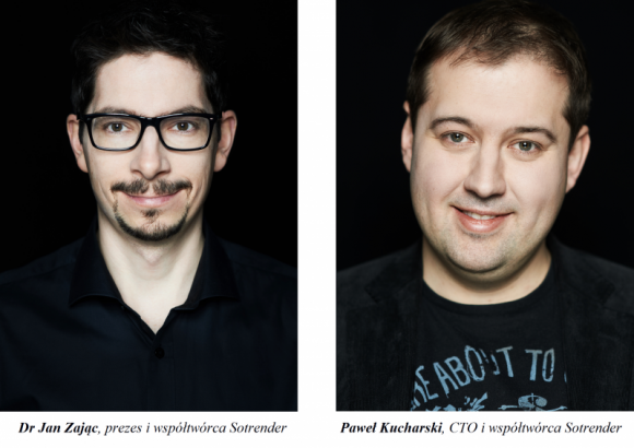 Sotrender rusza na podbój USA BIZNES, IT i technologie - Polski start-up, pomagający firmom działać skutecznie na Facebooku, Twitterze czy YouTube, planuje próbę sił na rynku amerykańskim. Pomoże mu w tym potężny zastrzyk finansowy. Rozmawiamy o tym z założycielami Sotrendera – dr Janem Zającem i Pawłem Kucharskim