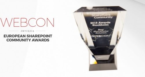 Polskie rozwiązanie Webcon BPS uznane za najlepsze w całej Europie!