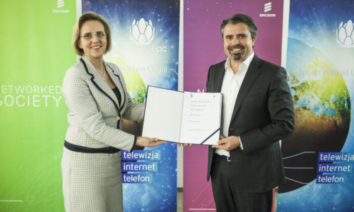 Ericsson podpisał z UPC Polska umowę na transformację, utrzymanie i zarządzanie siecią w terenie