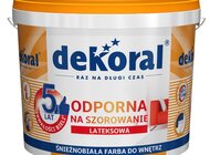 Śnieżna biel na wiosnę od Dekoral! budownictwo, nieruchomości, technologie - Odporna na szorowanie farba Akrylit W Plus marki Dekoral