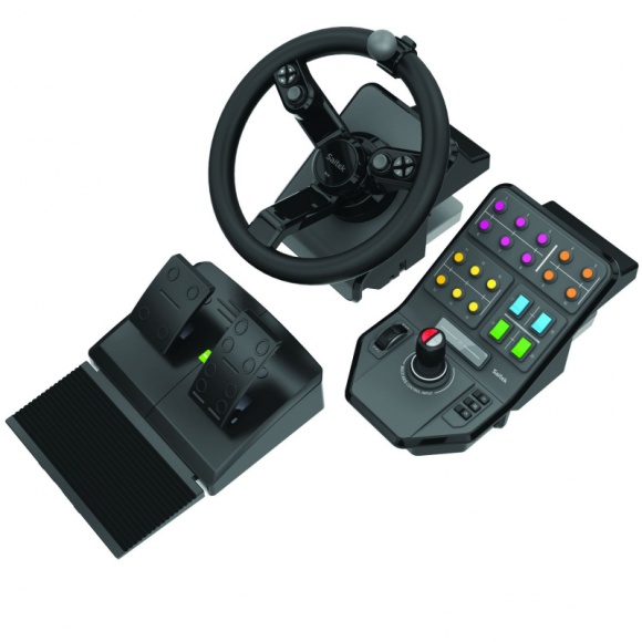 Gracze na traktory! LIFESTYLE, IT i technologie - Symulatory od kilku już ładnych lat cieszą się dużą popularnością. Wśród nich prym wiedzie seria Farming Simulator. Dla graczy chcących lepiej wczuć się w rolę wirtualnego rolnika, Saitek oddaje w ich ręce zestaw mający ułatwić stanie się profesjonalnym farmerem.