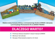 Maszyny rolnicze LEMKEN i finansowanie EFL w jednym miejscu technologie, ekonomia, biznes, finanse - EFL podpisał z firmą LEMKEN umowę na finansowanie wszystkich produkowanych przez firmę maszyn rolniczych.