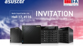 IFA 2016: Asustor zapowiada swoją obecność na targach LIFESTYLE, IT i technologie - Już za kilka dni rozpoczną się targi IFA, które stanowią ważne wydarzenie w branży elektronicznej. W Berlinie pojawią się wszyscy najwięksi gracze, w tym Asustor, który już teraz zaprasza do odwiedzenia swojego stoiska.