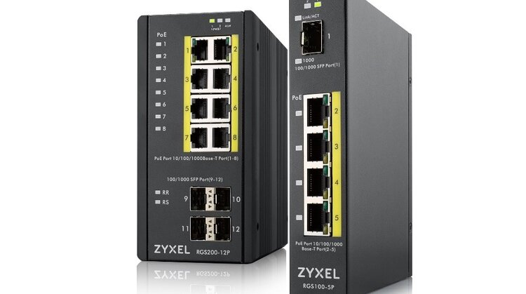 Zyxel prezentuje najnowsze przełączniki PoE do zewnętrznych instalacji przemysłowych nowe produkty, usługi, internet - Odporne i kompaktowe przełączniki PoE o szerokim zakresie temperatury pracy