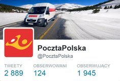 Sotrender: Poczta Polska w czołówce aktywnych profili na Twitterze internet, technologie - W grudniu ubiegłego roku na Twitterze pojawiło się blisko 500 wzmianek dotyczących Poczty – kolejna w zestawieniu firma miała ich o prawie 100 mniej. Według ostatnich raportów przygotowanych przez 