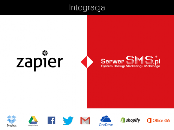 Integracja z Zapier – ważne dla firm korzystających z masowej wysyłki SMS BIZNES, IT i technologie - Zapier to narzędzie integrujące kilka aplikacji w taki sposób, by razem tworzyły rozwiązanie kompletne dla użytkownika. Teraz także SerwerSMS.pl, za pomocą Zapiera, został zintegrowany z najpopularniejszymi aplikacjami, takimi jak Gmail, Twitter, Facebook i wiele innych.