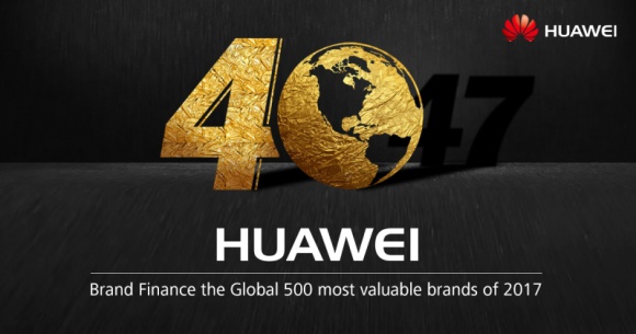 HUAWEI na 40. miejscu wśród najbardziej wartościowych marek na świecie