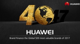 HUAWEI na 40. miejscu wśród najbardziej wartościowych marek na świecie BIZNES, IT i technologie - HUAWEI globalny lider rozwiązań technologii informacyjno-komunikacyjnych awansował na 40. pozycję najbardziej wartościowych marek na świecie w tegorocznej edycji badania Brand Finance Global 500.