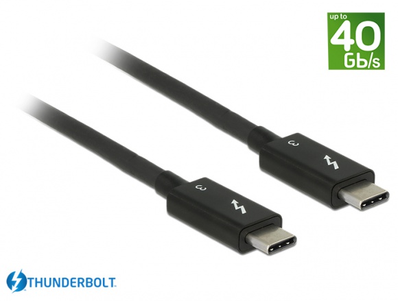 Delock: uniwersalne złącze Thunderbolt 3 LIFESTYLE, IT i technologie - Problem ze wszelkiego typu złączami jest taki, że często pasują one wyłącznie do wąskiego grona sprzętów. Użytkownik może jednak oszczędzić sobie tego problemu kupując uniwersalny przewód, taki jak Thunderbolt™ 3 od Delocka.