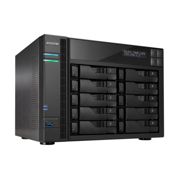 Asustor prezentuje NAS o pojemności 100 TB LIFESTYLE, IT i technologie - Gdy firma osiągnie już odpowiedni pułap rozwoju, żarty się kończą, a urządzenia, z jakich korzysta się w takim miejscu, muszą być najwyższej klasy. Asustor przekonuje, że taki właśnie jest jego dysk sieciowy NAS AS6210T.