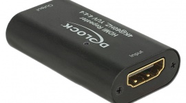 Delock: sygnał wideo 4K na odległość – to proste LIFESTYLE, IT i technologie - Przenoszenie sygnału na większe odległości może wiązać się z utratą jakości obrazu i dźwięku. Problem ten odczujemy nie tylko w domu, ale także w pracy, np. przy próbie aranżacji wizualizacji na ekspozycjach. Rozwiązaniem tego problemu ma być repeater HDMI od firmy Delock.