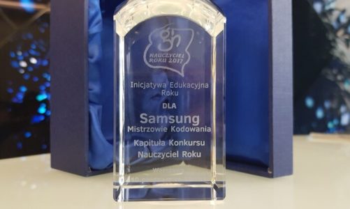 Mistrzowie Kodowania najlepszą Inicjatywą Edukacyjną Roku