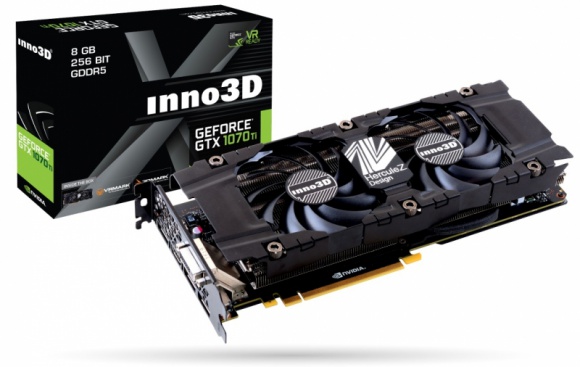 Inno3D GeForce GTX 1070Ti X2 – każda gra, płynnie LIFESTYLE, IT i technologie - Kiedy NVIDIA zaprezentowała układ graficzny GeForce GTX 1070Ti, jak grzyby po deszczu zaczęły pojawiać się karty z autorskimi systemami chłodzenia. Jedną z pierwszych firm, które wypuściły własnego, nowego GTX’a jest Inno3D.