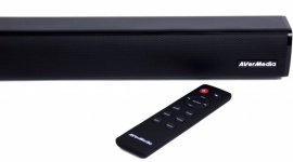 AVerMedia: soundbar do gier i nie tylko LIFESTYLE, IT i technologie - AVerMedia promuje swoje soundbary jako wygodną alternatywę dla głośników. Przeznaczony głównie dla graczy model GS331 to propozycja dla miłośników dobrego brzmienia i minimalistycznego designu.