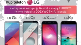 Mapa Europy NAVITEL gratis do wybranych smartfonów LG