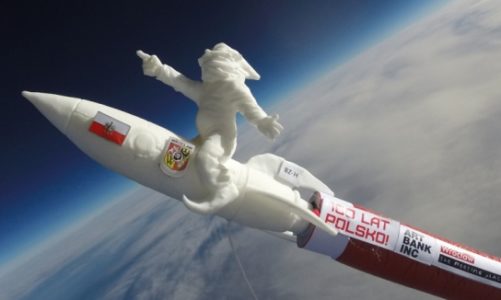 Spotkaj wrocławskiego krasnala, który wyruszył na podbój kosmosu