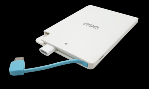 Ultrasmukły power bank DGM