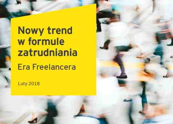 Raport EY: Era freelancera, czyli przyszłość rynku pracy w dobie uberyzacji i ekonomii współdzielenia nowe produkty, usługi, technologie - Według badania EY jeden na dwóch pracodawców zwiększył skalę wykorzystania zewnętrznych profesjonalistów (freelancerów) w ciągu ostatnich pięciu lat. Z kolei na przestrzeni dziesięciu lat w USA aż o 66% wzrosło zastosowanie alternatywnych do etatowych form zatrudnienia (contingent workforce), a 40% firm oczekuje dalszego wzrostu takiej formy zatrudniania personelu w najbliższych pięciu latach. Trend ten widoczny jest także w Unii Europejskiej i w Polsce.