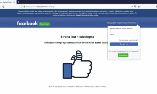 Phishing na Facebooku. Uwaga na wiadomości z podejrzanym linkiem