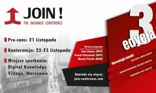 Powraca JOIN! – The Database Conference