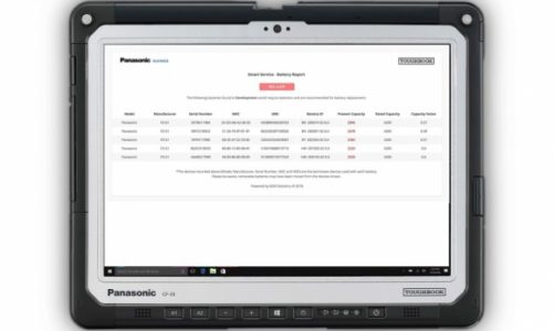 Panasonic oferuje gwarancję na inteligentne baterie urządzeń Toughbook