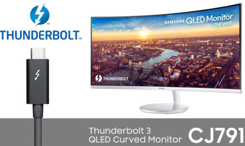 IFA 2018: Samsung prezentuje pierwszy na świecie zakrzywiony monitor QLED z technologią Thunderbolt™ 3
