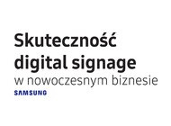 Ekrany Digital Signage wpływają na podejmowanie decyzji zakupowych handel, technologie - Według wyników ostatniego badania przeprowadzonego przez Kantar TNS i Samsung Electronics Polska[1], ekrany digital signage mogą wpływać na zmianę decyzji zakupowych nawet przez co drugiego klienta. Natomiast aż 65 proc. spośród klientów, którzy zamówili danie reklamowane na wyświetlaczach przyznało, że wchodząc do restauracji miało inny plan i zmieniło swoją decyzję w wyniku poznania wyświetlanej promocji. Wyniki te wskazują na to, że digital signage to narzędzie służące do efektywnej prezentacji oferty, co przekłada się na poprawę wyników finansowych przedsiębiorstw z różnych branż.