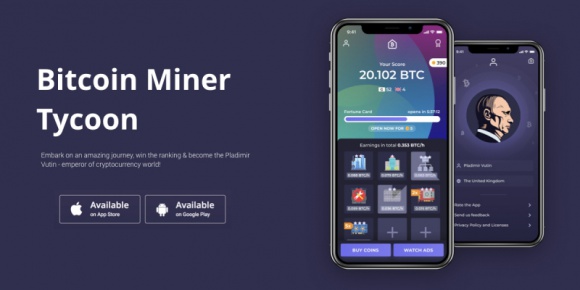 Mobilni gracze kopią Bitcoiny, walcząc o władzę i przywództwo na miarę Pladimira BIZNES, IT i technologie - Już kilka tysięcy graczy Bitcoin Miner Tycoon rozwija swoje imperia koparek i wspina się w wewnętrznym rankingu. Od miesiąca posiadacze telefonów działających w oparciu o systemy iOS i Android, mogą rywalizować we wciągającej grze symulacyjnej.
