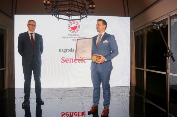 Śląska firma Senetic nagrodzona za międzynarodową ekspansję