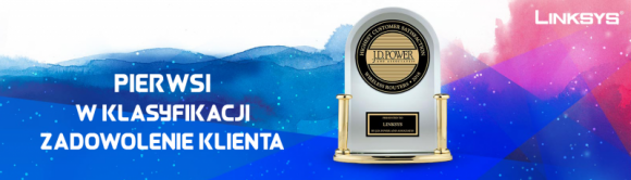 1 miejsce za najwyższe ogólne zadowolenie klientów z routerów bezprzewodowych BIZNES, IT i technologie - W ostatnim czasie Linksys® został uhonorowany nagrodą J.D. Power Award za pierwsze miejsce w klasyfikacji zadowolenie klienta.