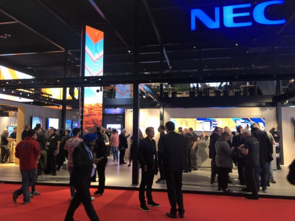 NEC na targach ISE 2019