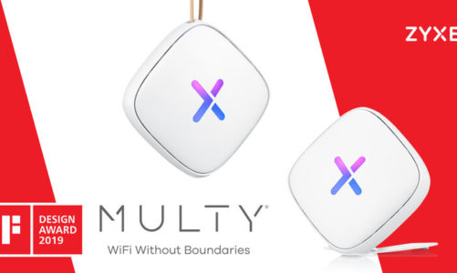 Zyxel Multy U zdobywa nagrodę iF DESIGN AWARD 2019